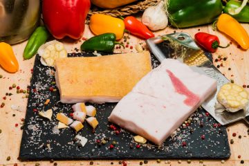 Slănină cu șorici pârlit