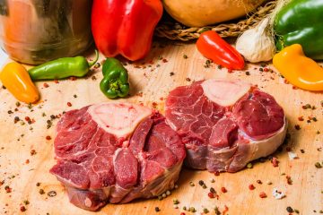 Felii de rasol de vită frăgezit (osso buco)