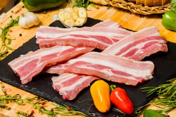 Pancetta proaspătă